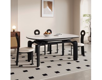 Rockboard Folding Extending Dining Table