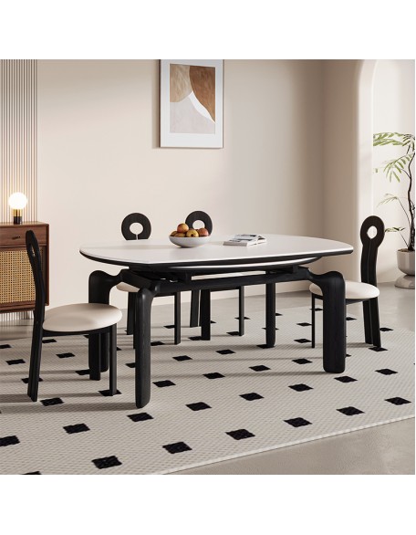 Rockboard Folding Extending Dining Table